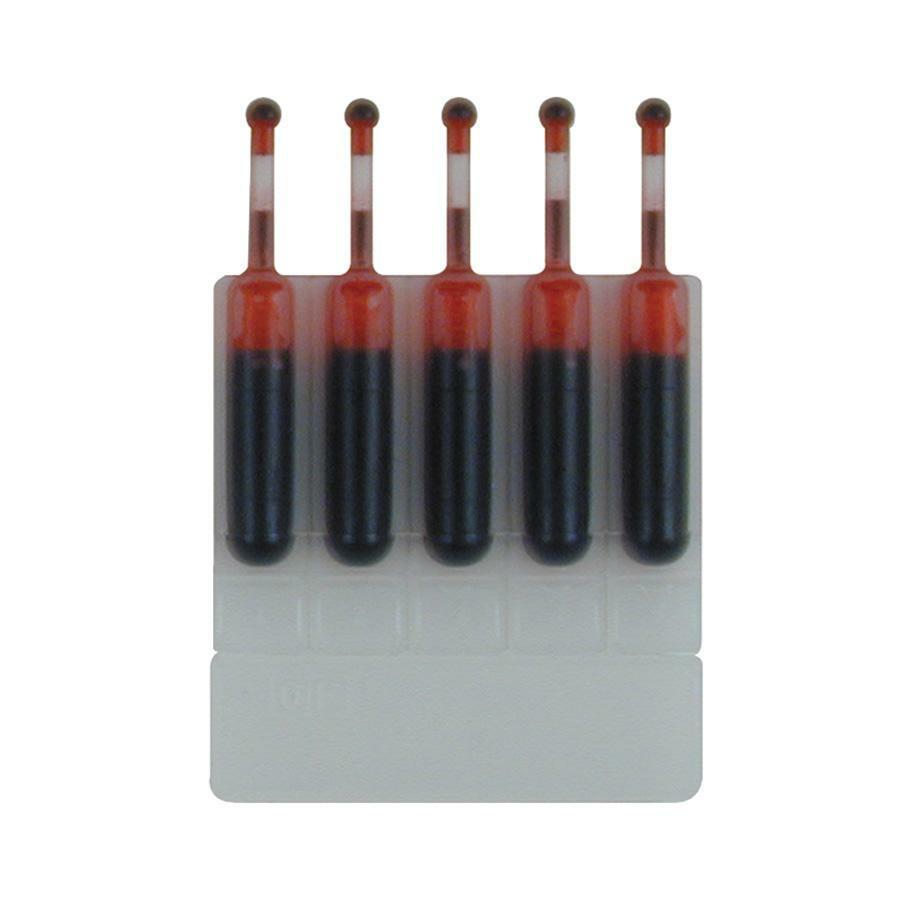 Xstamper Red Ink Refill System - 5 / Pack - Red Ink - 0.17 fl oz. Picture 1