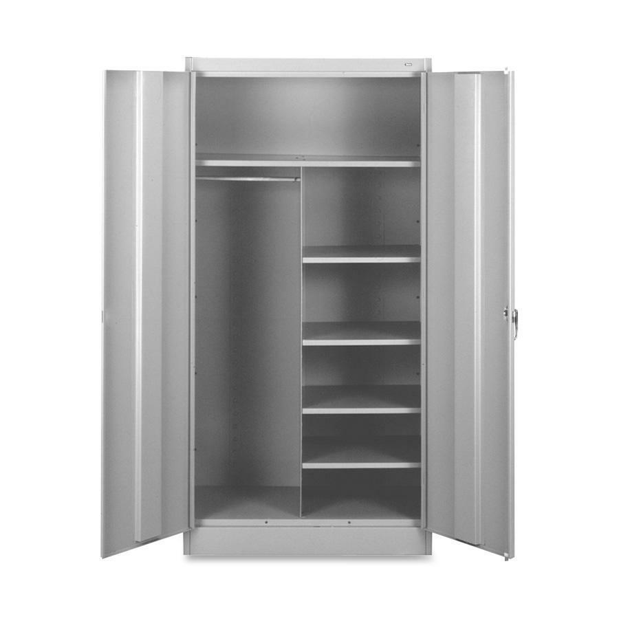 Tennsco Combination Wardrobe Storage Cabinet 36 X 18 X 72 2
