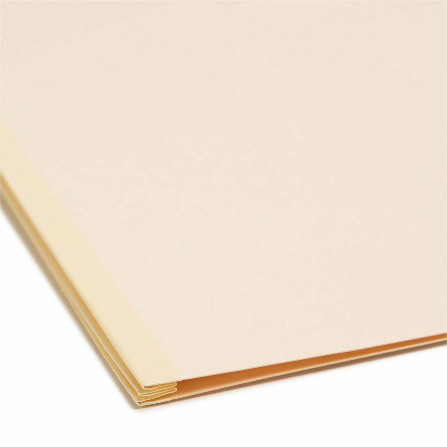 Smead 2/5 Tab Cut Letter Recycled Classification Folder - 8 1/2" x 11" - 2" Expansion - 2 x 2B Fastener(s) - 2" Fastener Capacity for Folder - Top Tab Location - Right of Center Tab Position - 1 Divid. Picture 3