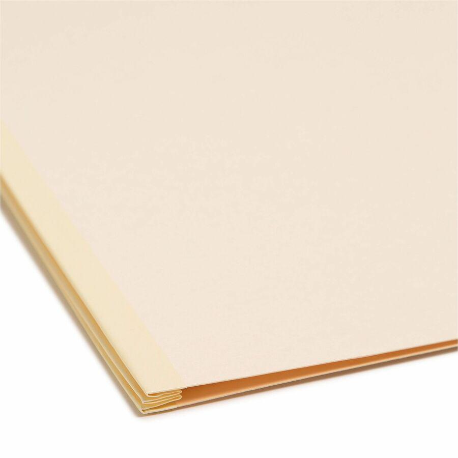 Smead 2/5 Tab Cut Legal Recycled Classification Folder - 8 1/2" x 14" - 2" Expansion - 2 x 2B Fastener(s) - 2" Fastener Capacity for Folder - Top Tab Location - Right of Center Tab Position - 2 Divide. Picture 4