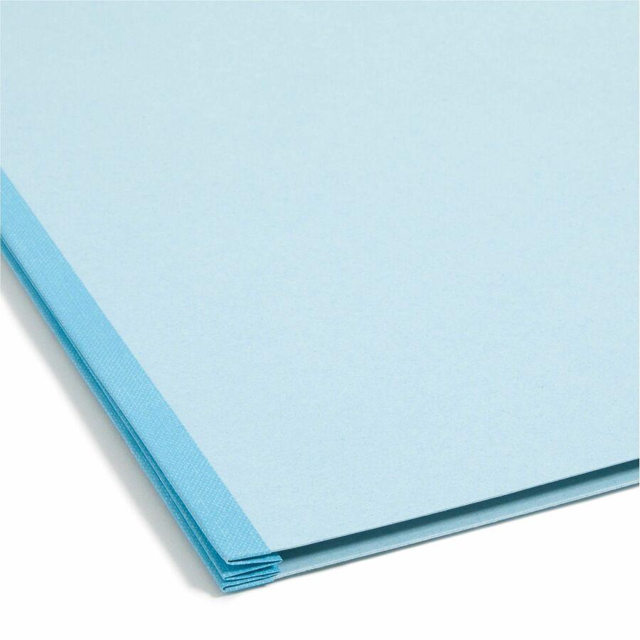 Smead 2/5 Tab Cut Letter Recycled Hanging Folder - 8 1/2" x 11" - 2" Expansion - 2 x 2S Fastener(s) - 1" Fastener Capacity for Folder - Top Tab Location - Right of Center Tab Position - 1 Divider(s) -. Picture 4