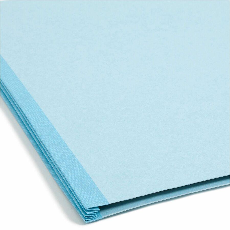 Smead 2/5 Tab Cut Letter Recycled Hanging Folder - 8 1/2" x 11" - 2" Expansion - 2 x 2S Fastener(s) - 1" Fastener Capacity for Folder - Top Tab Location - Right of Center Tab Position - 2 Divider(s) -. Picture 4
