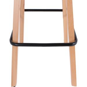Lorell Modern Low-Back Stool - Black - 1 Each. Picture 14