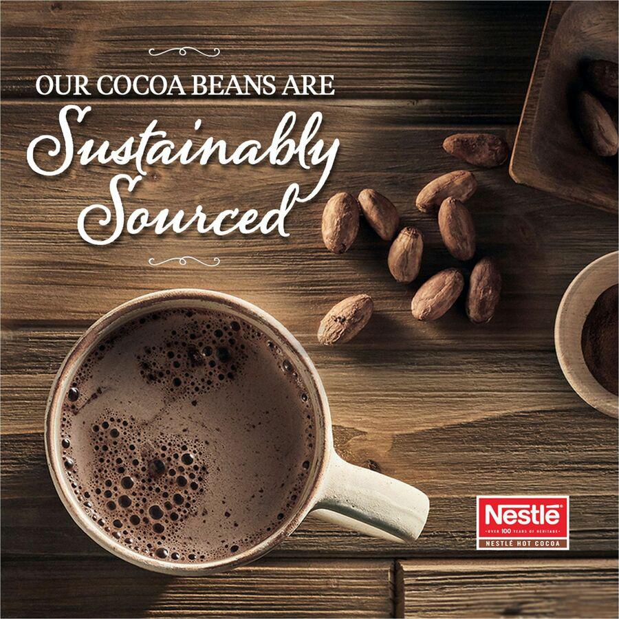 Nestle Coco Supreme Hot Cocoa Mix - 1.75 lb - Bag - 12 / Carton. Picture 4