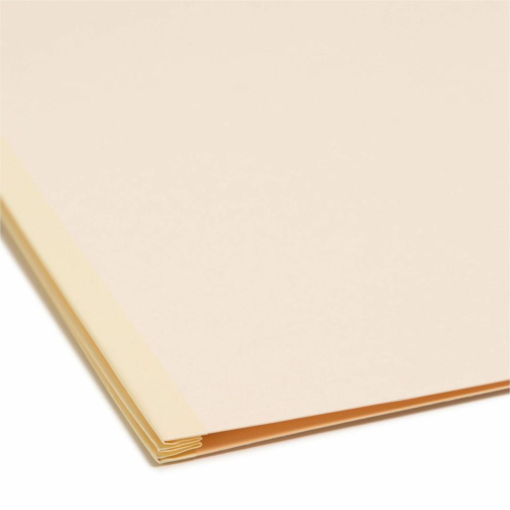 Smead 2/5 Tab Cut Letter Recycled Classification Folder - 8 1/2" x 11" - 2" Expansion - 2 x 2B Fastener(s) - 2" Fastener Capacity for Folder - Top Tab Location - Right of Center Tab Position - 1 Divid. Picture 2
