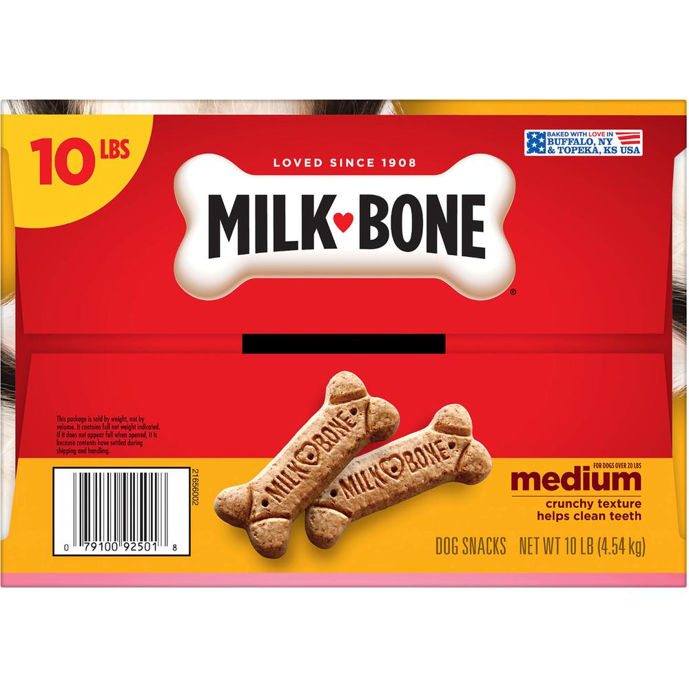 Milk-Bone Original Dog Treats - For Dog - Bone - Meat Flavor - 10 lb. Picture 2