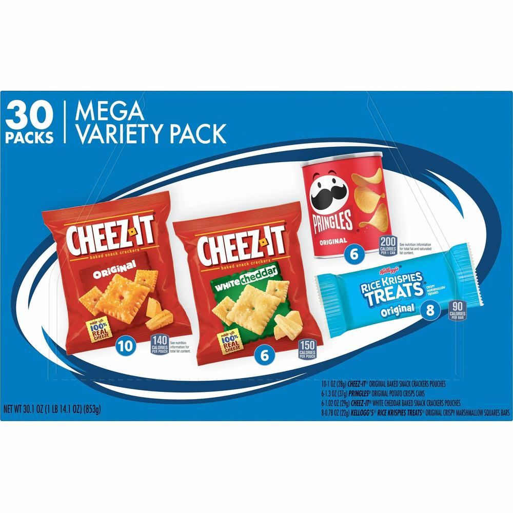 Kellogg's Snacks Mega Variety Pack - Assorted - 1.88 lb - 30 / Box. Picture 2