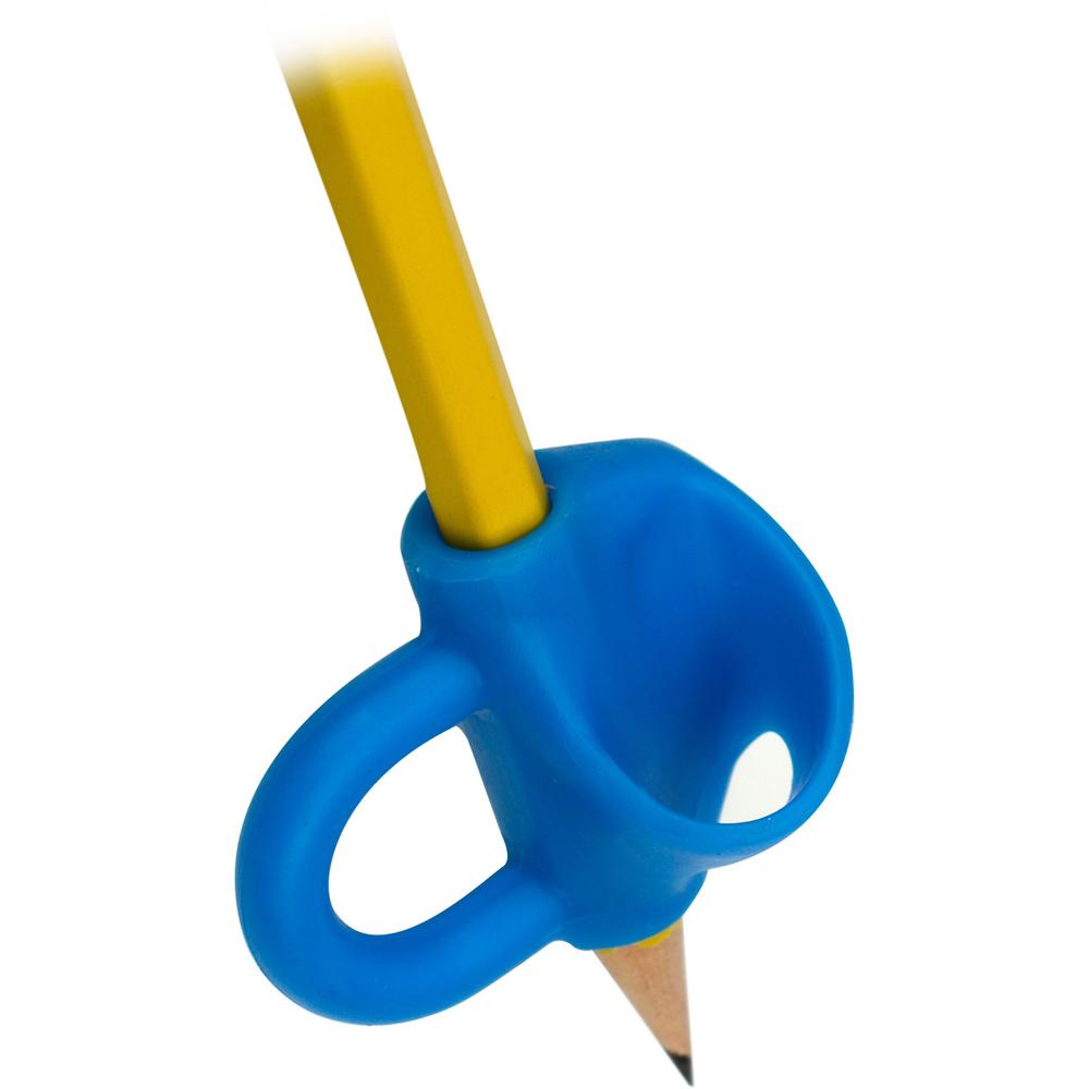 The Pencil Grip Ring Pencil Grip - Assorted - 6 / Pack. Picture 2