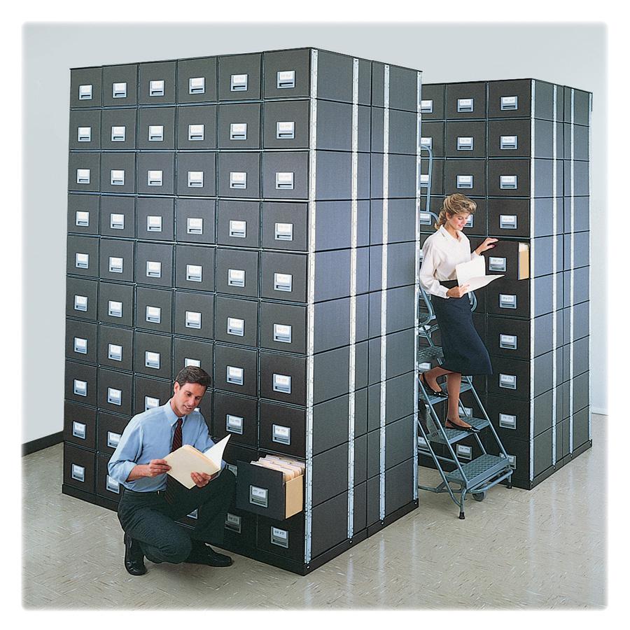 Bankers Box Staxonsteel File Storage Drawer System - Legal - Internal Dimensions: 15" Width x 24" Depth x 10.50" Height - External Dimensions: 17" Width x 25.5" Depth x 11.1" Height - Media Size Suppo. Picture 4