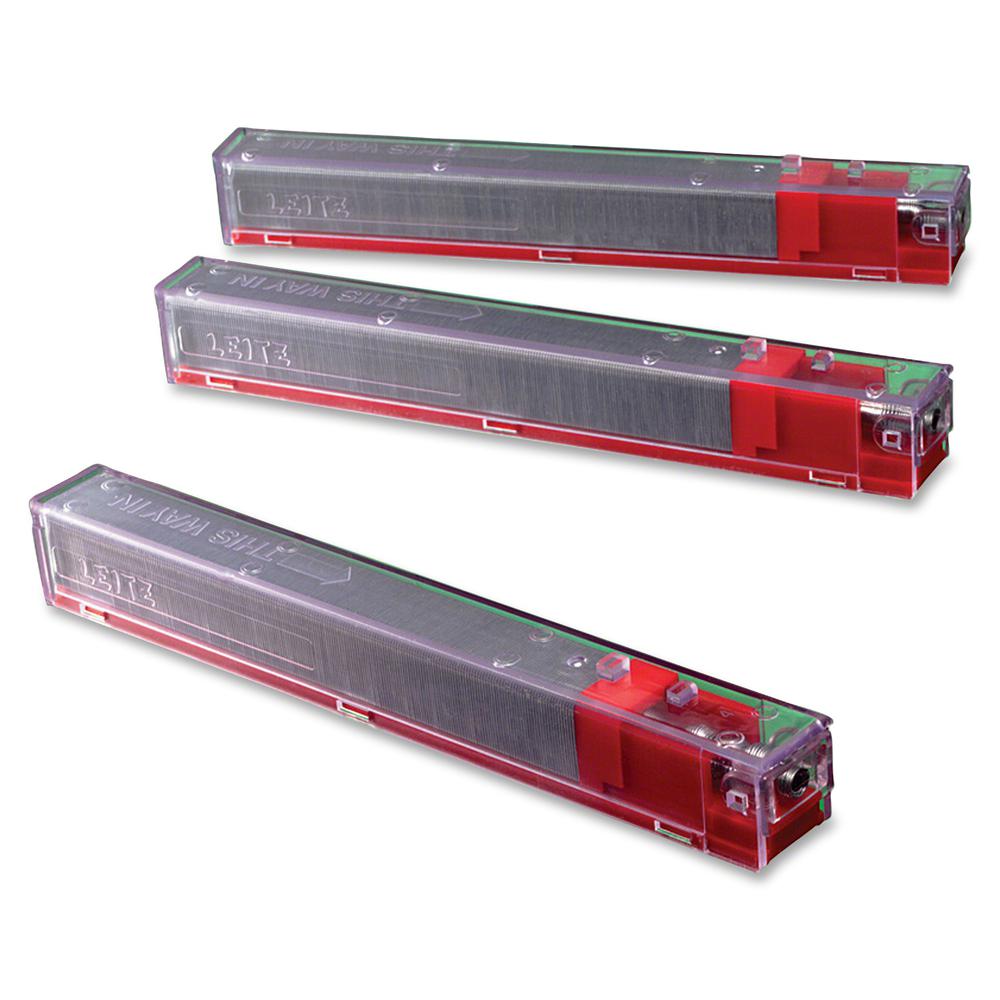Rapid Cartridge Stapler Staple Cartridge - K12 Red - 56-80 Sheets Capacity - Heavy Duty - 0.46" Leg - Red - 1050 / Box. Picture 2