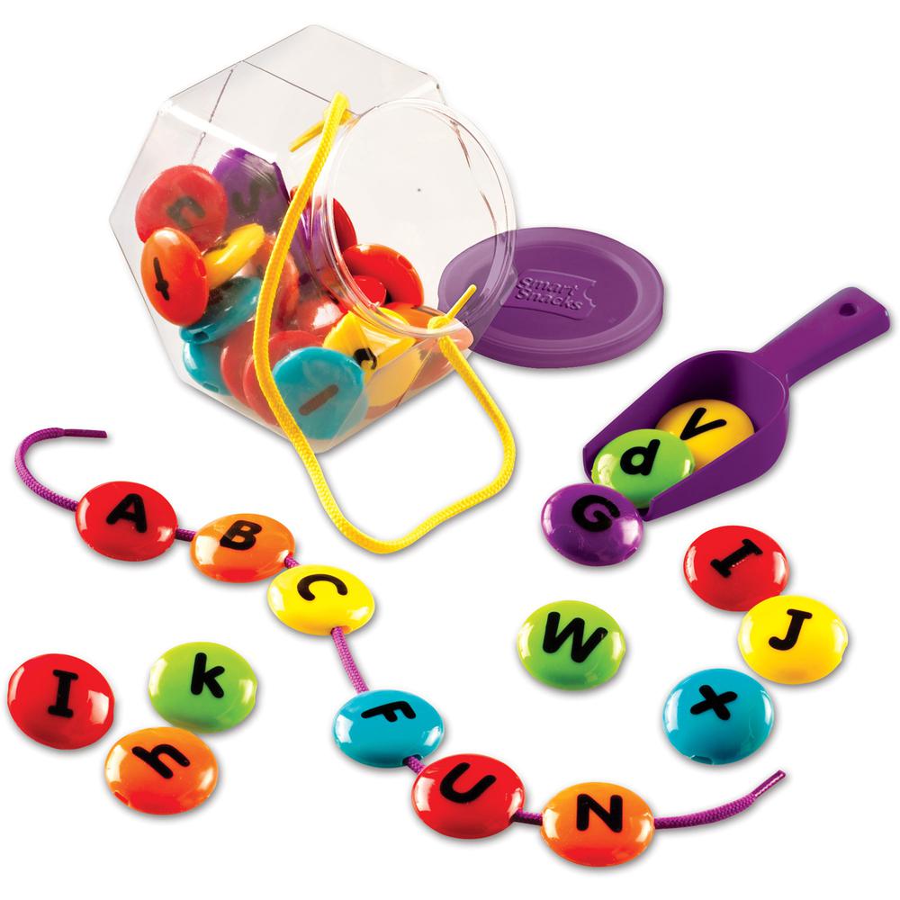 Smart Snacks ABC Lacing Sweets - Theme/Subject: Learning - Skill Learning: Eye-hand Coordination, Spelling, Fine Motor, Letter Recognition, Word Building, Creativity, Imagination, Sequencing, Alphabet. Picture 9