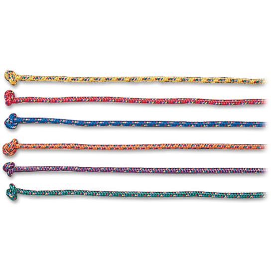 Champion Sports CR Series 8' Jump Ropes - 96" Length - Braided - Assorted, Yellow, Orange, Red, Purple, Green - Nylon. Picture 2