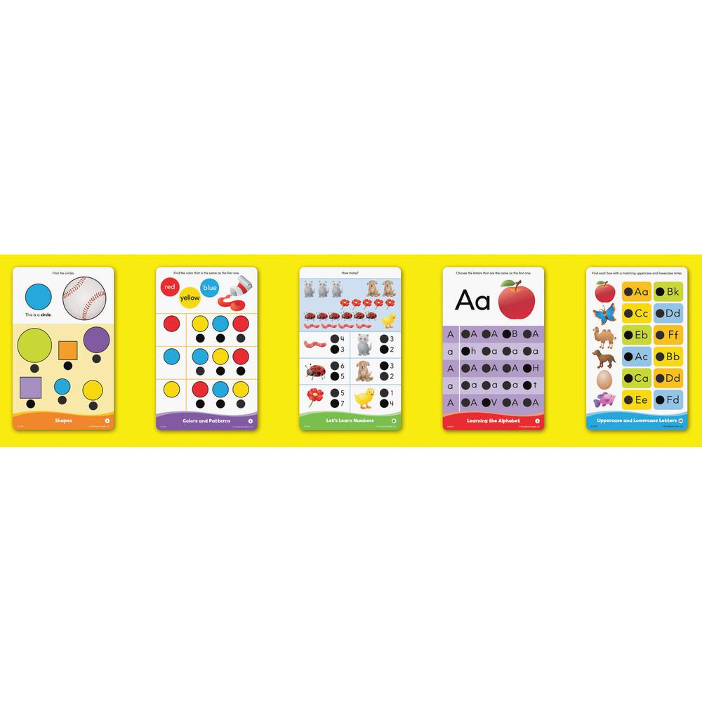 Learning Resources Hot Dots Jr School Learning Set - Theme/Subject: Learning - Skill Learning: Color, Letter, Number, Shape - 4-6 Year. Picture 2