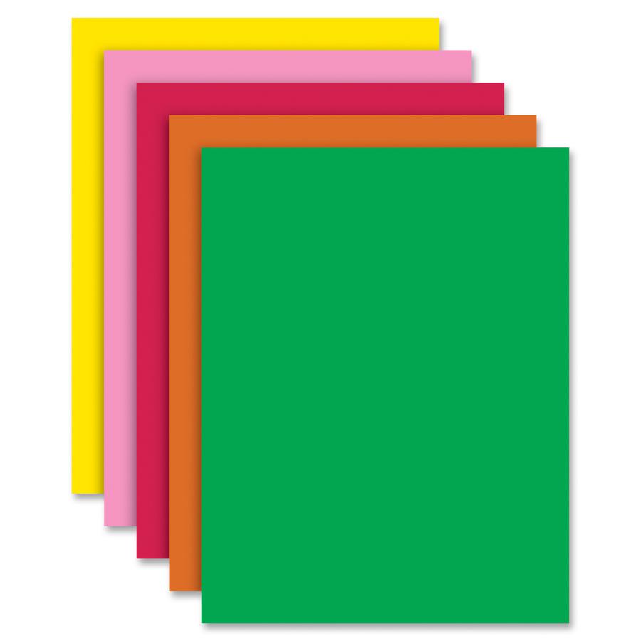 Astrobrights Color Copy Paper - "Neon" ,  5 Assorted Colours - Letter - 8 1/2" x 11" - 24 lb Basis Weight - 500 / Ream - Green Seal - Acid-free, Lignin-free, Heavyweight, Fade Resistant - Cosmic Orang. Picture 3