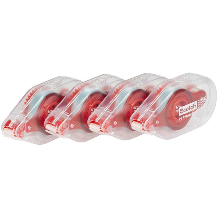 Scotch Double-Sided Tape Runner - 4 / Pack - Clear. Picture 6