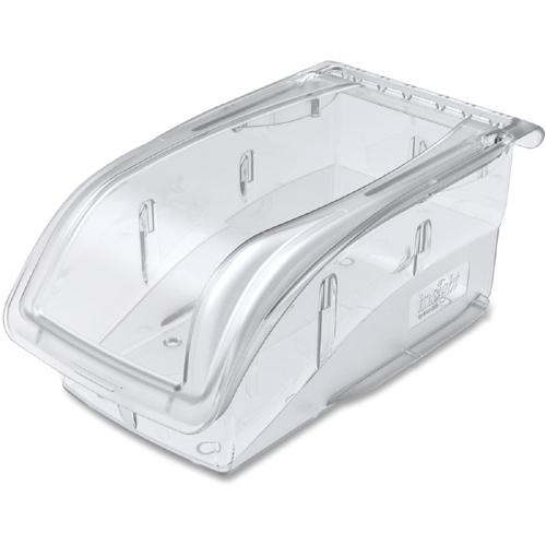 Akro-Mils InSight Lid - Rectangular - Polycarbonate - 1 Each - Clear. Picture 3