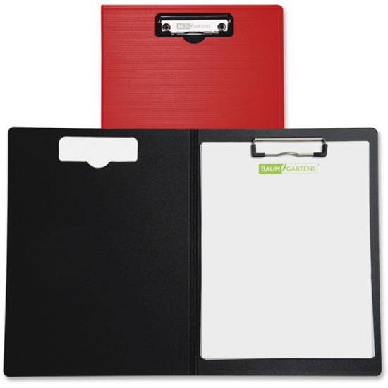Mobile OPS Unbreakable Recycled Clipboard - 0.50" Clip Capacity - Top Opening - 8 1/2" x 11" - Red - 1 Each. Picture 5