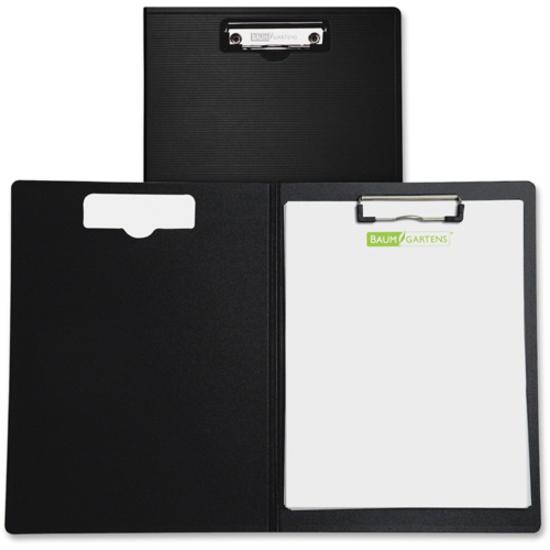 Mobile OPS Unbreakable Recycled Clipboard - 0.50" Clip Capacity - Top Opening - 8 1/2" x 11" - Black - 1 Each. Picture 7