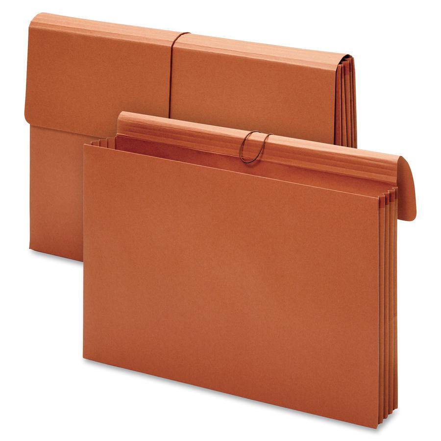 Pendaflex Tabloid Recycled File Wallet - 11" x 17" - 875 Sheet Capacity - 3 1/2" Expansion - Brown - 10% Recycled - 1 Each. Picture 3