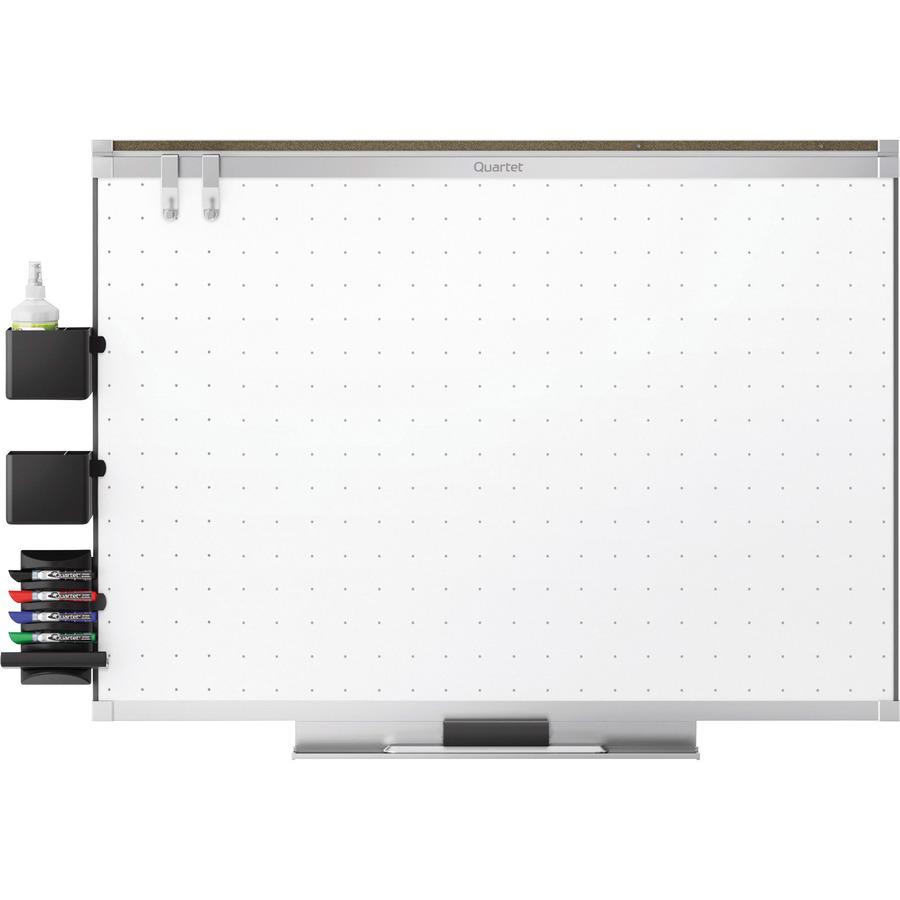 Quartet Prestige 2 Dry-Erase Board - 48" (4 ft) Width x 36" (3 ft) Height - White Surface - Silver Aluminum Frame - Horizontal - 1 Each. Picture 3