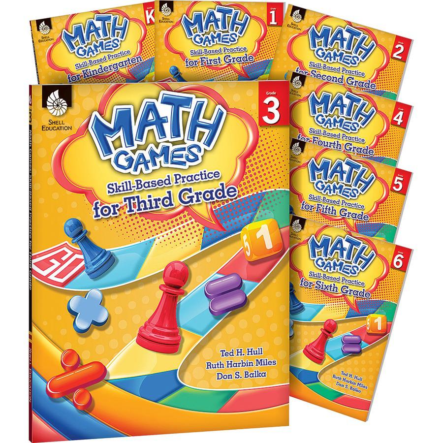 Shell Education Grade 5 Math Games Skills-Based Practice Book by Ted H. Hull, Ruth Harbin Miles, Don S. Balka Printed Book by Ted H. Hull, Ruth Harbin Miles, Don Balka - Shell Educational Publishing P. Picture 2