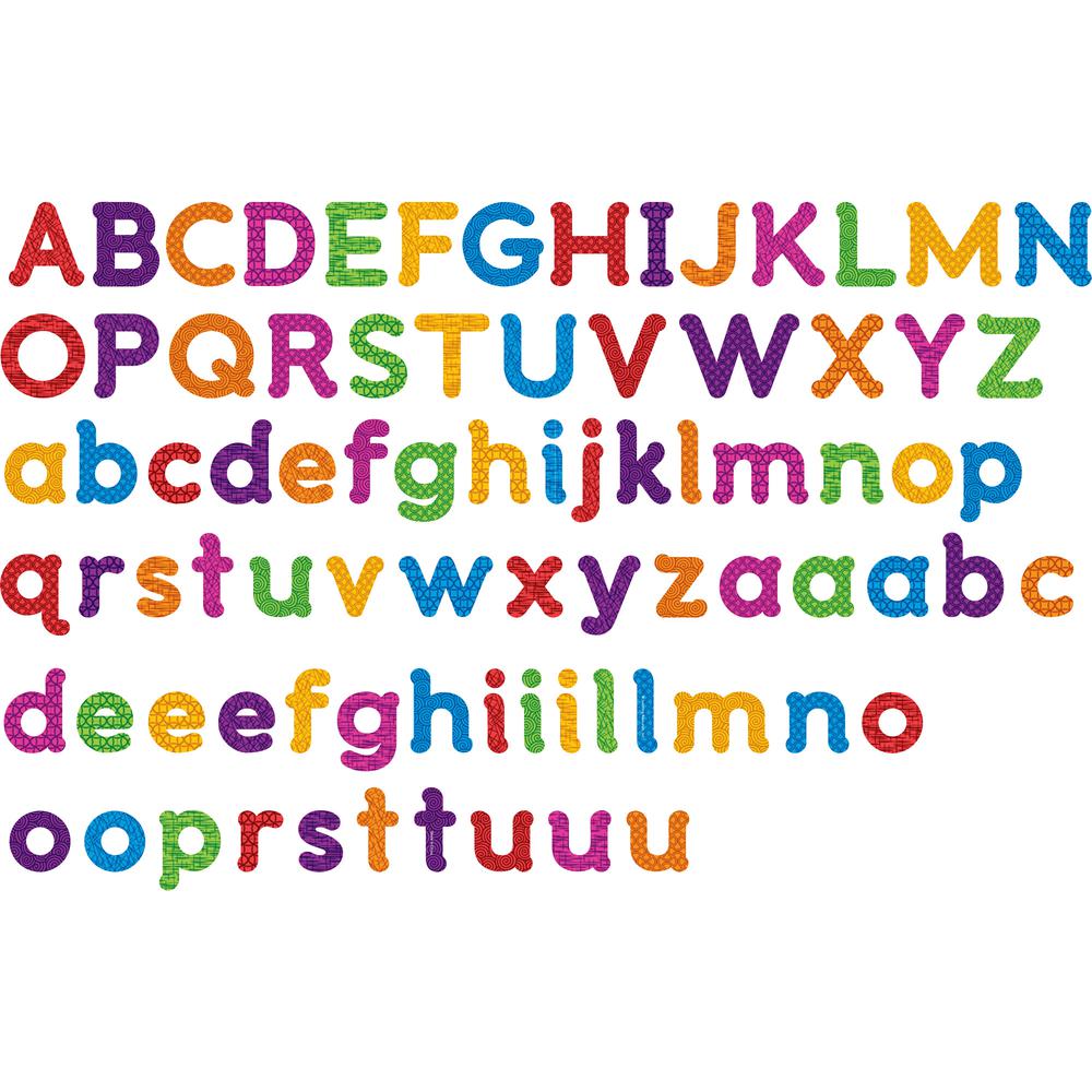Learning Resources Upper/Lower Case Magnetic Letters - Learning Theme/Subject - Lowercase Letters, Uppercase Letters Shape - Magnetic - Wear Resistant, Tear Resistant - 82 / Set. Picture 6