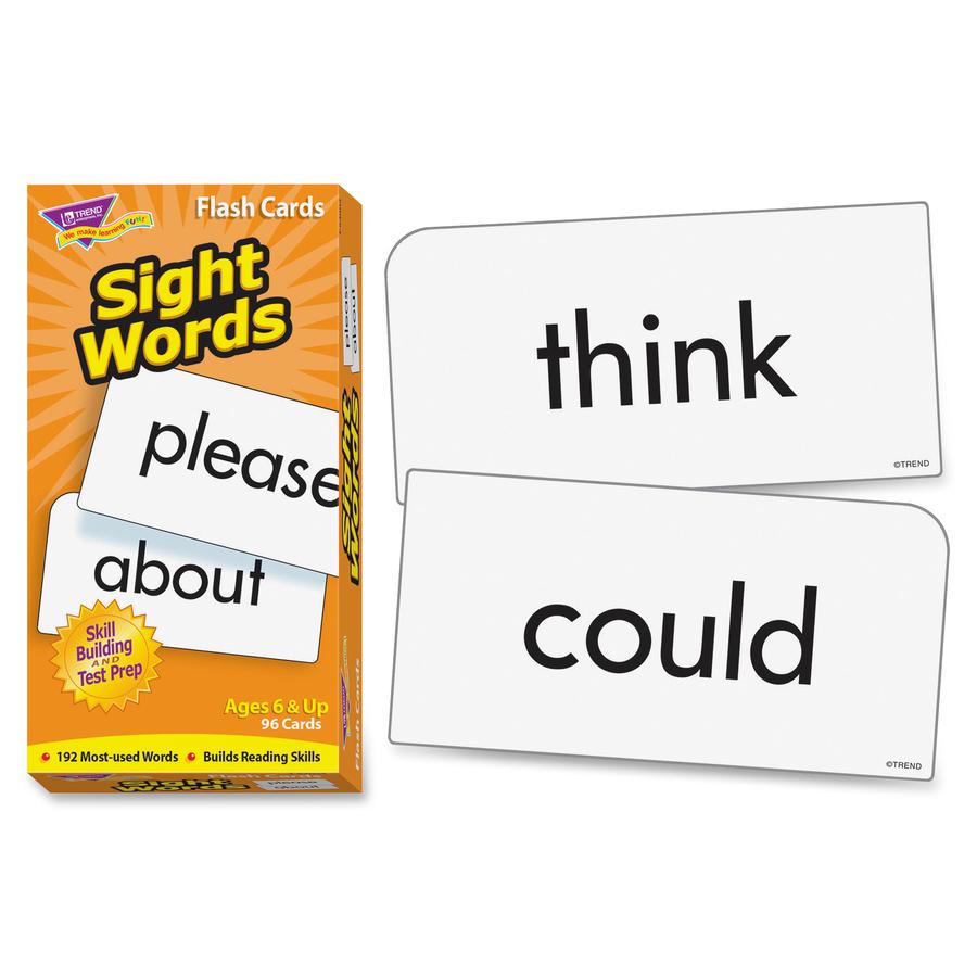 Trend Sight Words Skill Drill Flash Cards - Educational - 1 Each. Picture 3