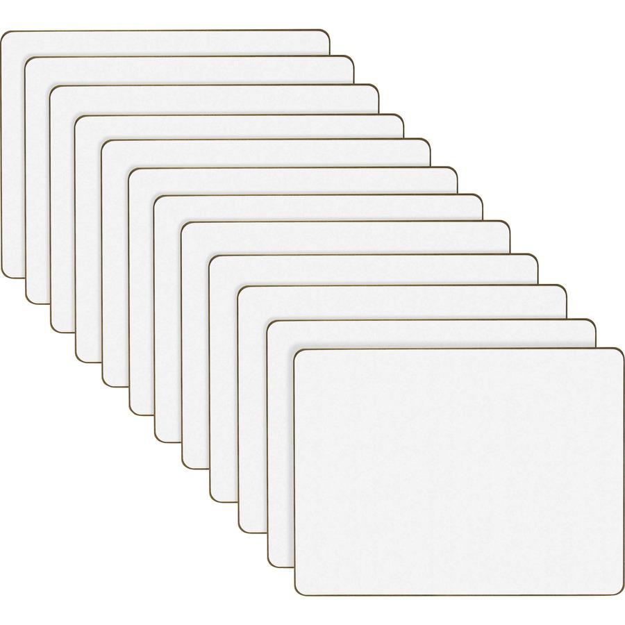 Sparco Dry-erase Board Kit with 12 Sets - 12" (1 ft) Width x 9" (0.8 ft) Height - White Surface - Magnetic - 12 / Box. Picture 5
