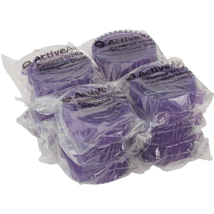 ActiveAire Powered Whole-Room Freshener Dispenser Refills - Lavender - 30 Day - 12 / Carton - Odor Neutralizer. Picture 10
