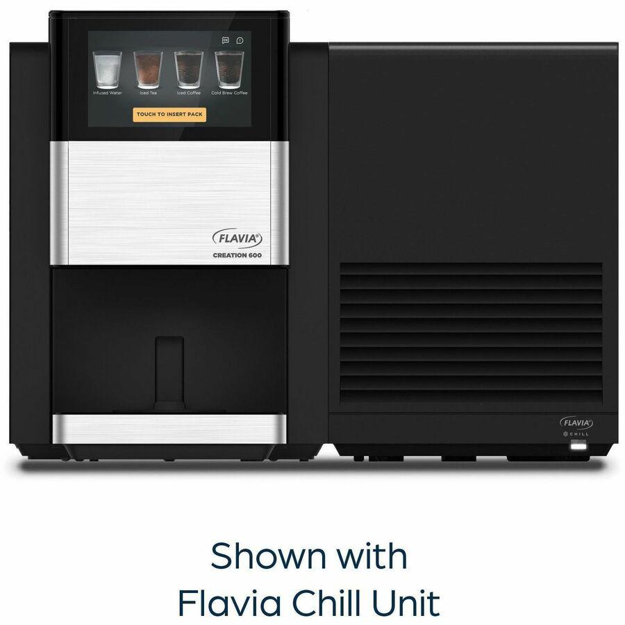 Flavia Creation 600 Coffee Brewer Machine - Multi-serve - Frother - Black. Picture 5