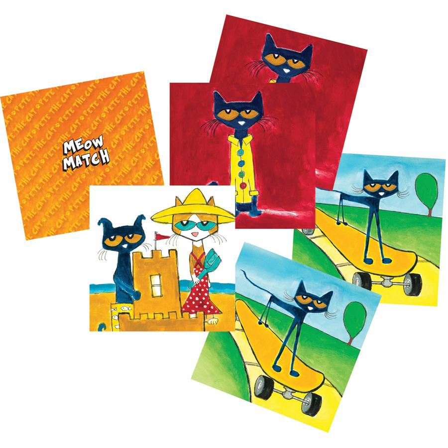 Teacher Created Resources Pete The Cat Meow Match Game - Matching - 1 Each. Picture 3
