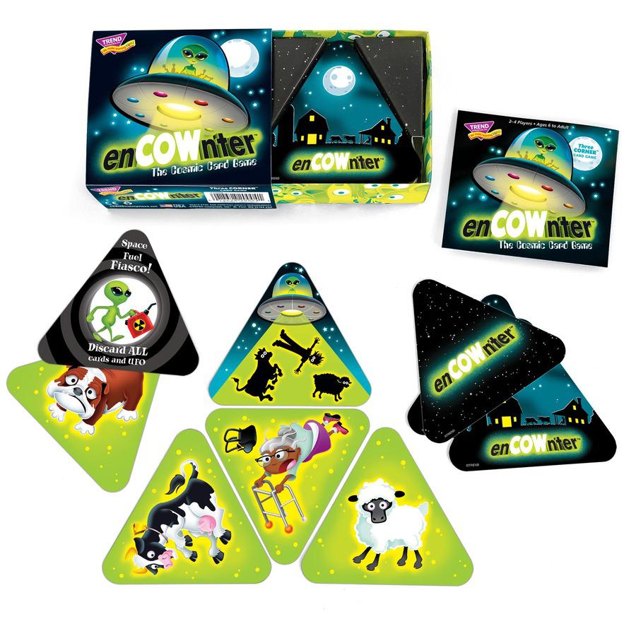 Trend enCOWnter Three Corner Card Game - 2 to 4 Players - 1 Each. Picture 5