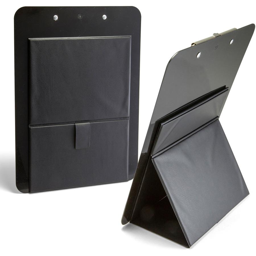 Officemate Easel Clipboard - Storage for Paper - Heavy Duty - Black - 1 Each. Picture 2