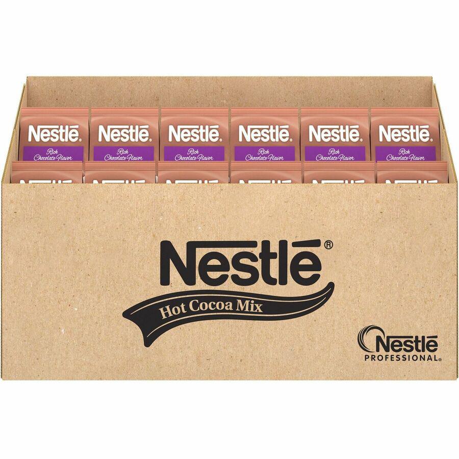 Nestle Rich Chocolate Hot Cocoa Mix - 1.50 lb - Bag - 12 / Carton. Picture 7