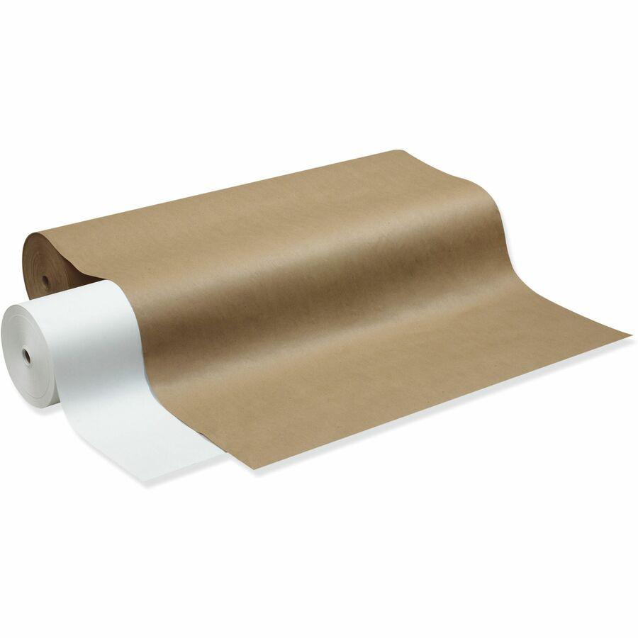 Pacon Kraft Paper - Mural, Collage, Painting, Table Cover, Craft Project - 36"Width x 1000 ftLength - 1 / Roll - White - Kraft. Picture 9