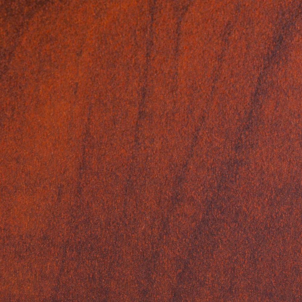 Lorell Essentials Hutch - 35.4" x 14.8" x 16.8"Hutch, 1" Side Panel, 0.6" Back Panel, 0.7" Panel, 1" Bottom Shelf - Material: Polyvinyl Chloride (PVC) Edge - Finish: Cherry. Picture 6