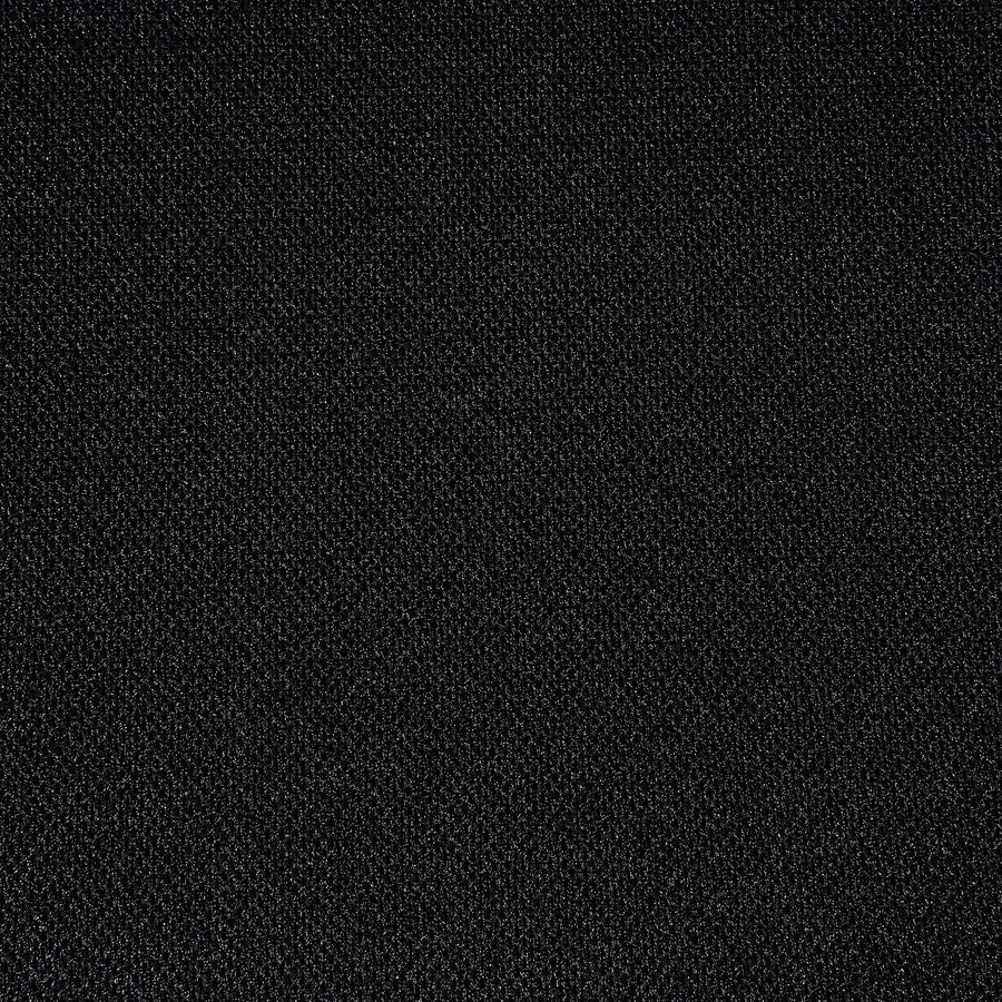Lorell Arctic Series Bar Stools - Black Fabric, Foam Seat - Black Back - 2 / Carton. Picture 7