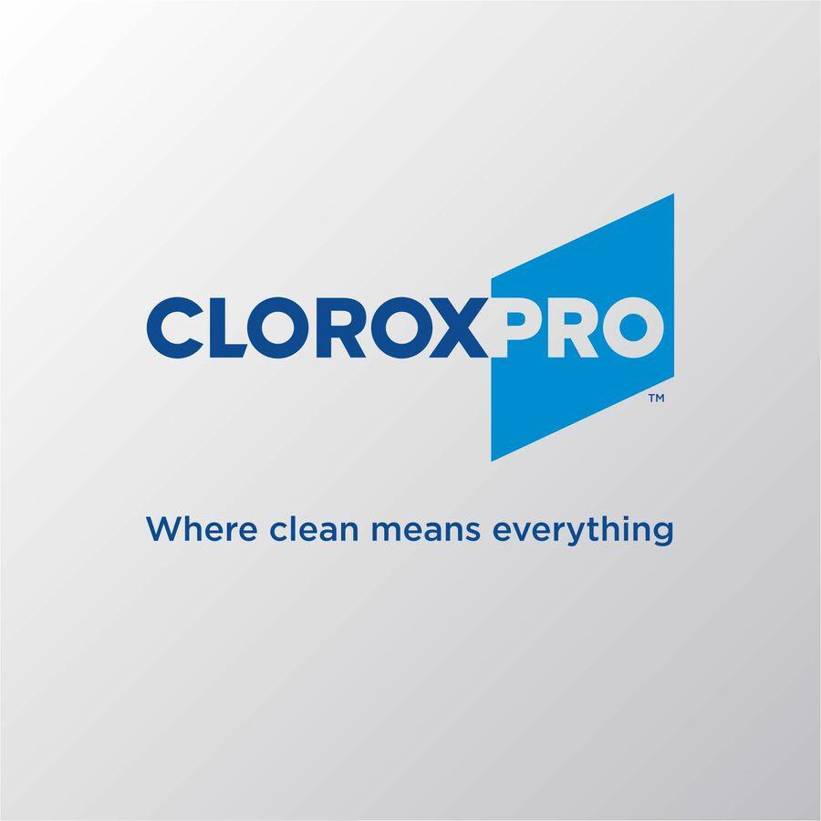 CloroxPro&trade; Anywhere Daily Disinfectant and Sanitizer - For Nonporous Surface - 32 fl oz (1 quart) - 1 Each - Residue-free - Clear. Picture 17
