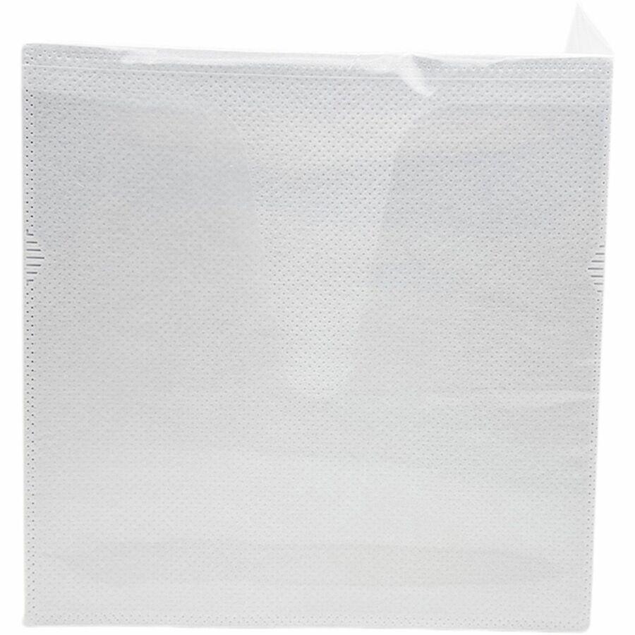 Compucessory Self-Adhesive Poly CD/DVD Holders - 1 x CD/DVD Capacity - White - Polypropylene - 50 / Pack. Picture 6