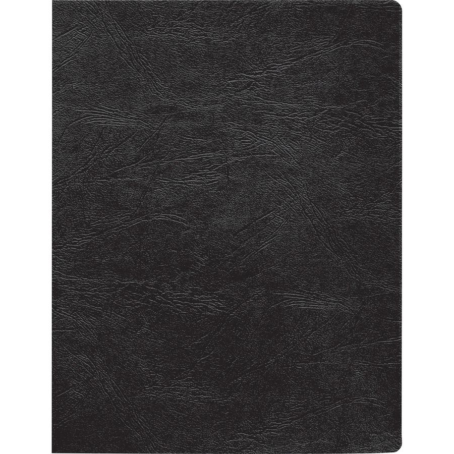 Fellowes Expressions Oversize Grain Presentation Covers - 11.3" Height x 8.8" Width x 0.1" Depth - For Letter 8 3/4" x 11" Sheet - Leather - 200 / Pack. Picture 3