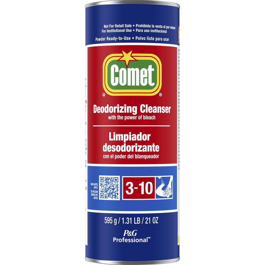 Comet Deodorizing Cleanser - For Multipurpose - 21 oz (1.31 lb) - 24 / Carton - Deodorize. Picture 3