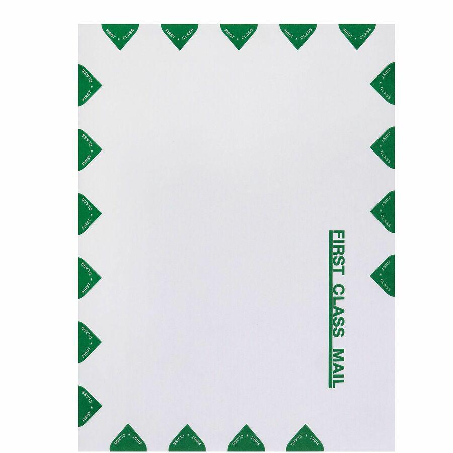 Quality Park First-Class Catalog Envelopes - Catalog - 9" Width x 12" Length - 28 lb - Peel & Seal - 100 / Box - White. Picture 6