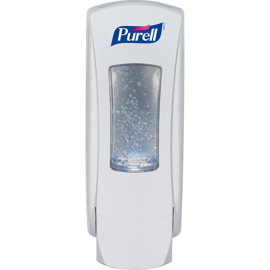 PURELL&reg; ADX-12 Dispenser - Manual - 1.27 quart Capacity - White - 1Each. Picture 3