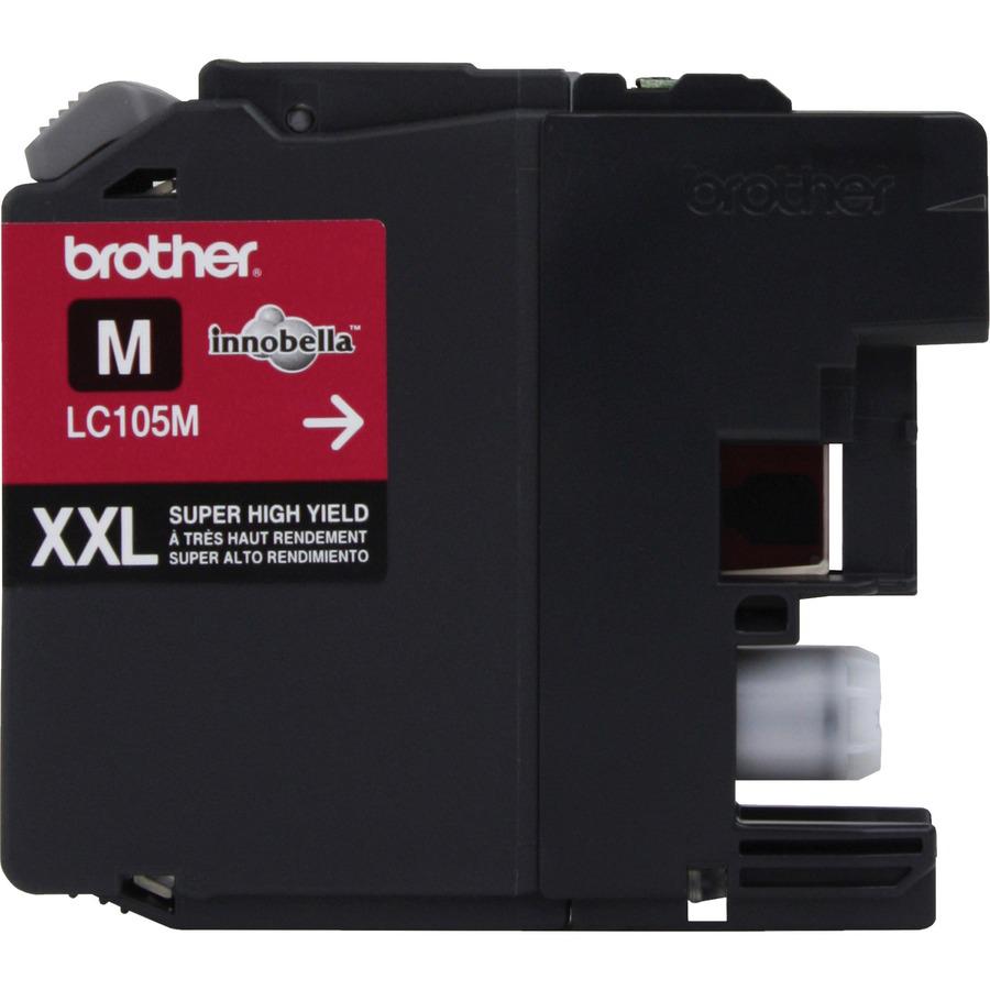 Brother Genuine Innobella LC105M Super High Yield Magenta Ink Cartridge - Inkjet - High Yield - 1200 Pages - Magenta - 1 Each. Picture 3