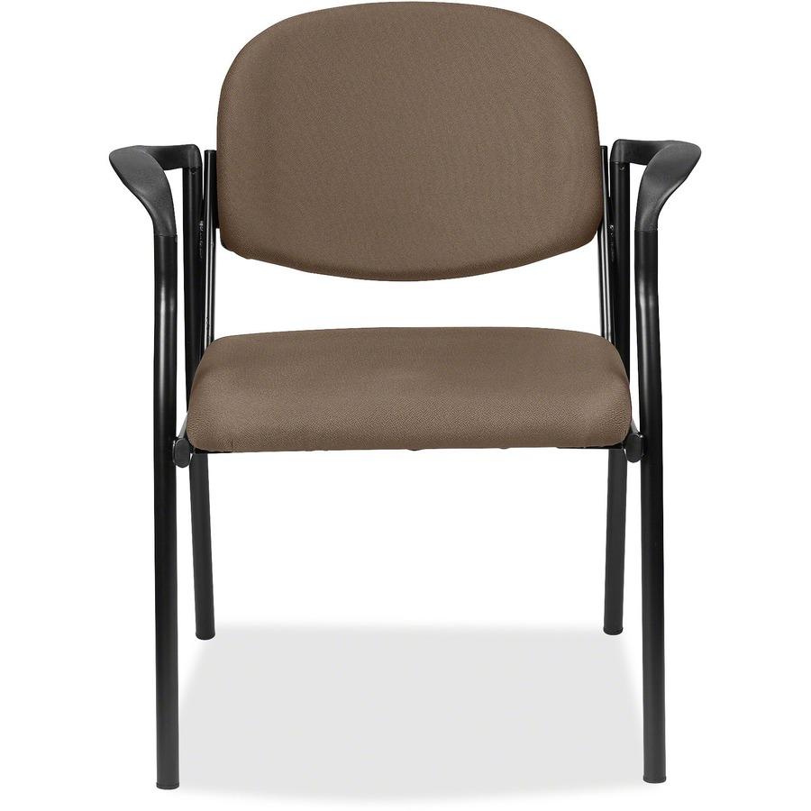 Eurotech Dakota 8011 Guest Chair - Roulette Fabric Seat - Roulette Fabric Back - Steel Frame - Four-legged Base - 1 Each. Picture 3