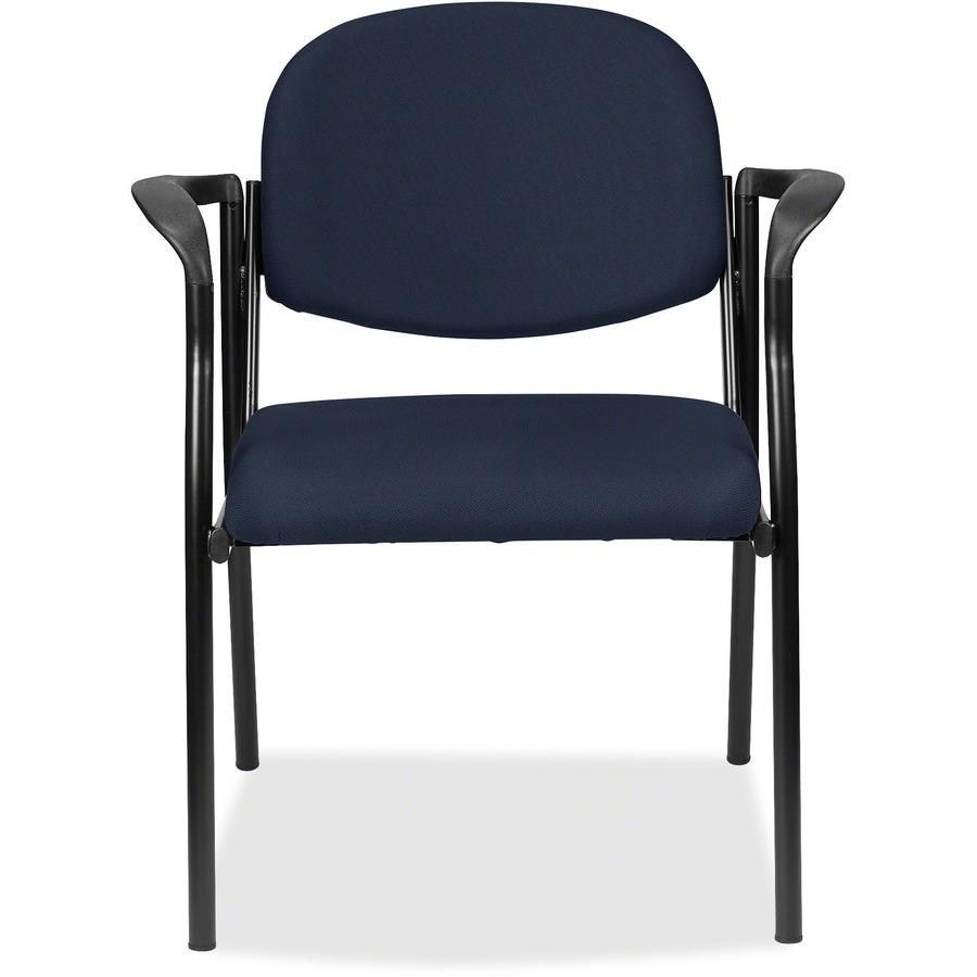 Eurotech Dakota 8011 Guest Chair - Cadet Fabric Seat - Cadet Fabric Back - Steel Frame - Four-legged Base - 1 Each. Picture 3