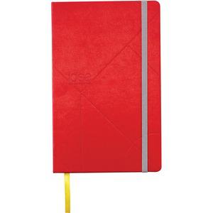 TOPS Idea Collective Hard Cover Journal - 120 Sheets - 5" x 8 1/4" - 0.63" x 5" x 8.3" - Cream Paper - Red Cover - Acid-free, Durable Cover, Ribbon Marker, Elastic Closure, Pocket - 1 Each. Picture 7