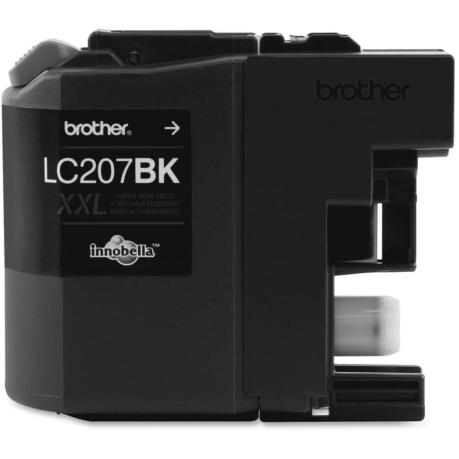 Brother Genuine LC207BK Super High Yield Black Ink Cartridge - Inkjet - Super High Yield - 1200 Pages - Black - 1 Each. Picture 10