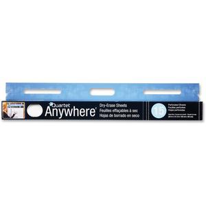 Quartet Anywhere Dry-Erase Sheets - 480" (40 ft) Length - Paper - White - Easy Tear, Wipeable - 1 Each. Picture 3