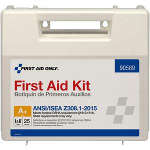 First Aid Only 25-Person Bulk Plastic First Aid Kit - ANSI Compliant - 141 x Piece(s) For 25 x Individual(s) - 1 Each. Picture 8